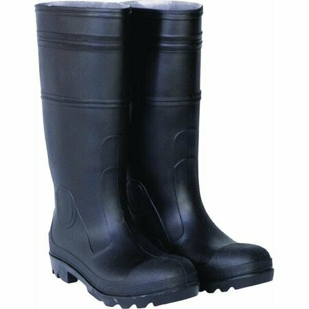 CLC RAIN WEAR RAIN BOOT W/STEEL TOE BLACK SZ 11 R24011